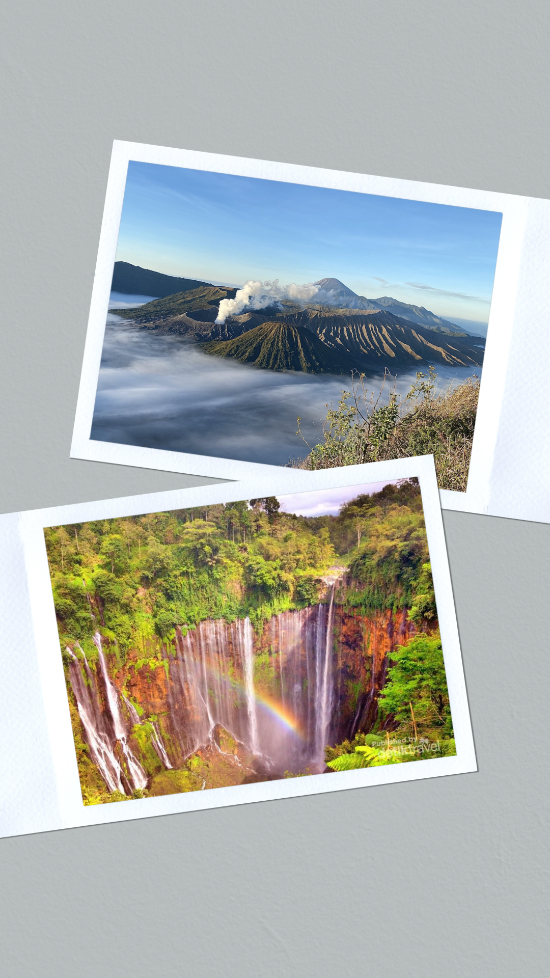 Gray 2 Travel Photos Polaroid Instagram Story