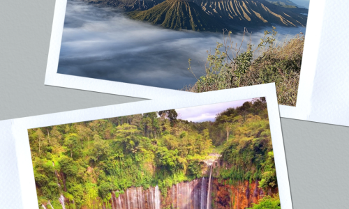 Gray 2 Travel Photos Polaroid Instagram Story